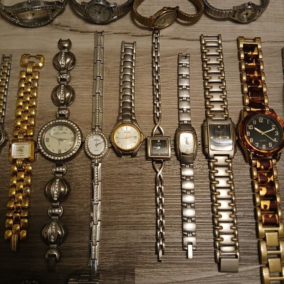Lot 35+ Watches Parts/Repair ALL Metal Timex Relic Fossil Pulsar Guess DNKY main image 7